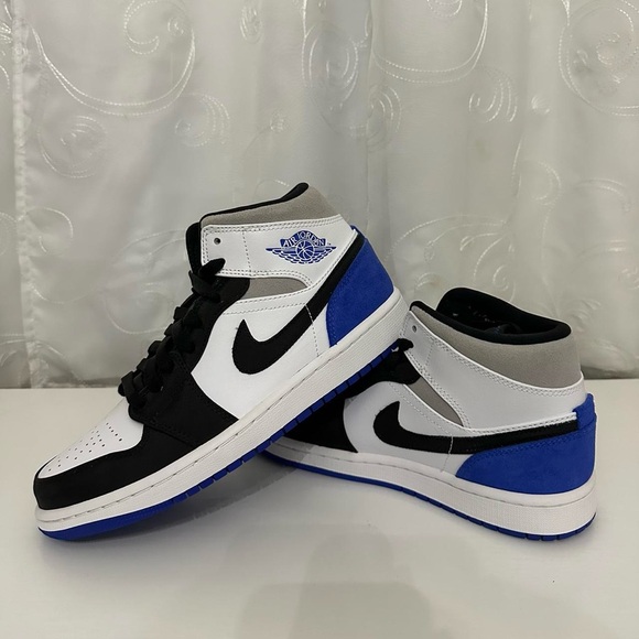Nike Jordan 1 Mid SE Union Royal - Picture 1 of 3